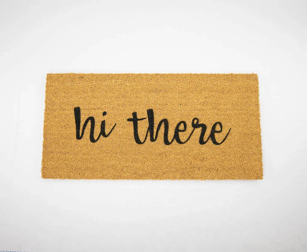 Hi There Cute Doormat