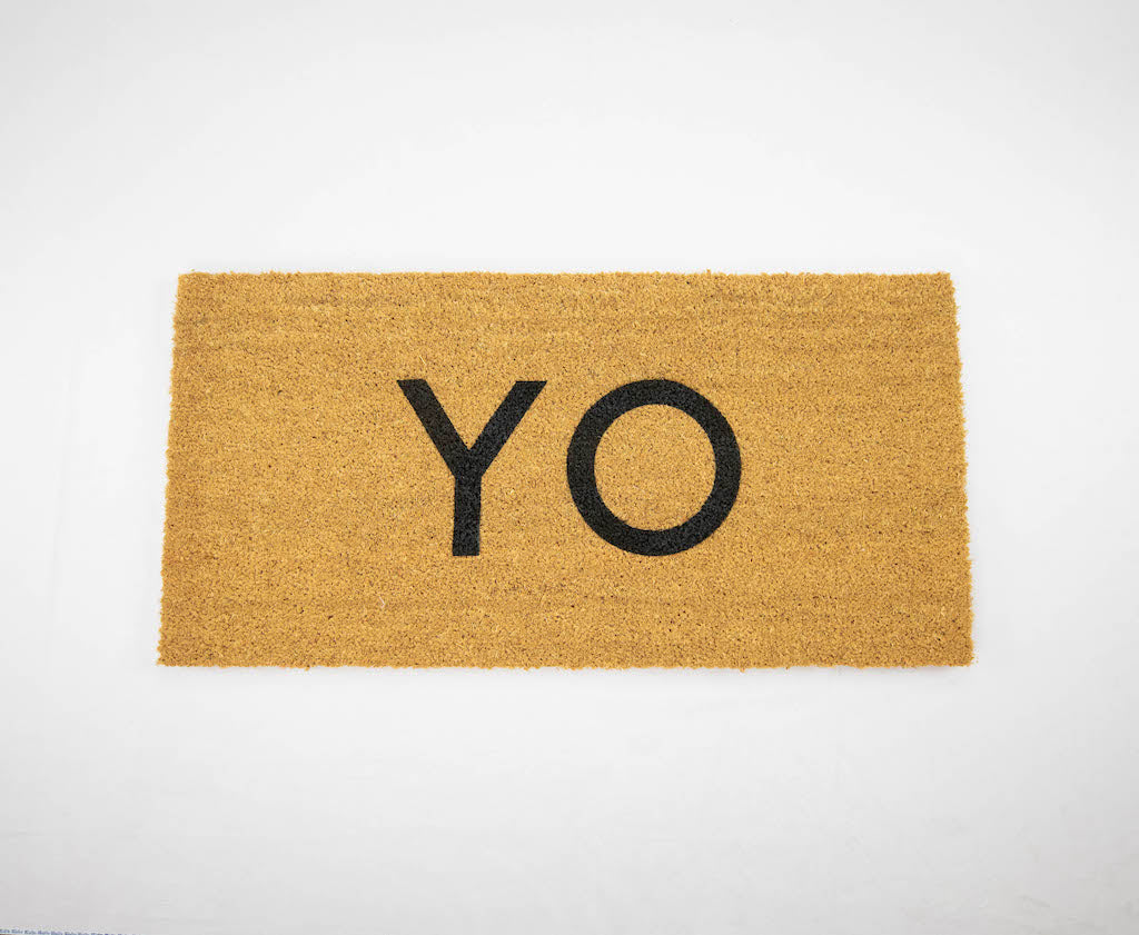 Yo doormat - Funny Cute Welcome Mat Front Door