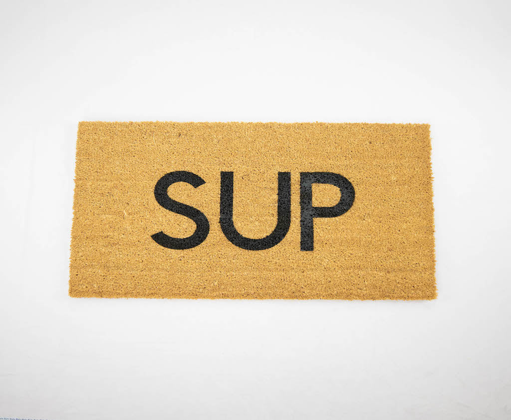 Sup doormat - Funny Cute Welcome Mat Front Door