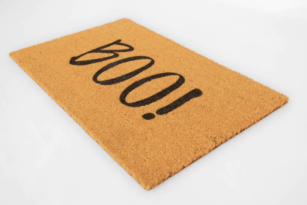 BOO! Cute Halloween Doormat