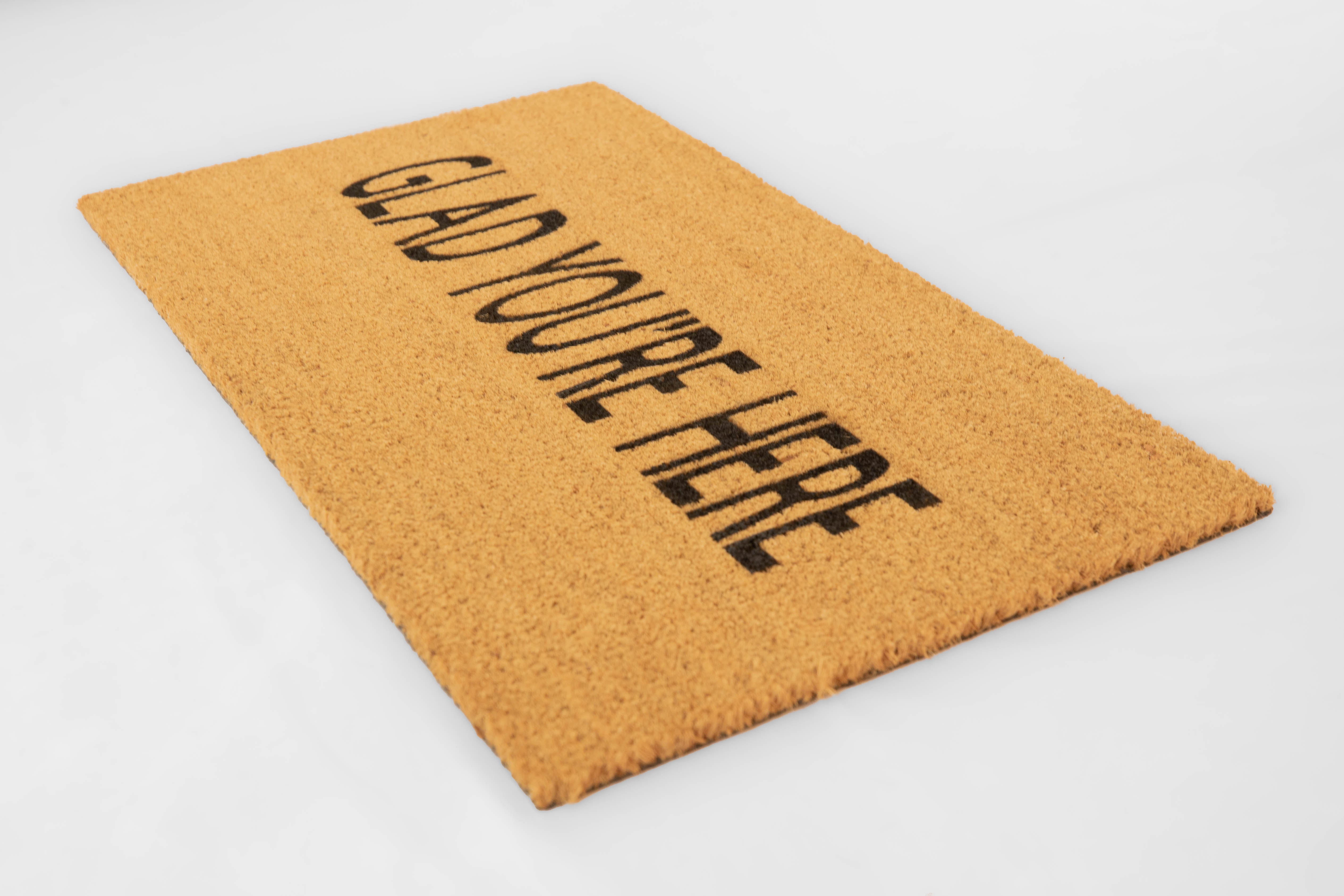 Glad You're Here Cute Doormat