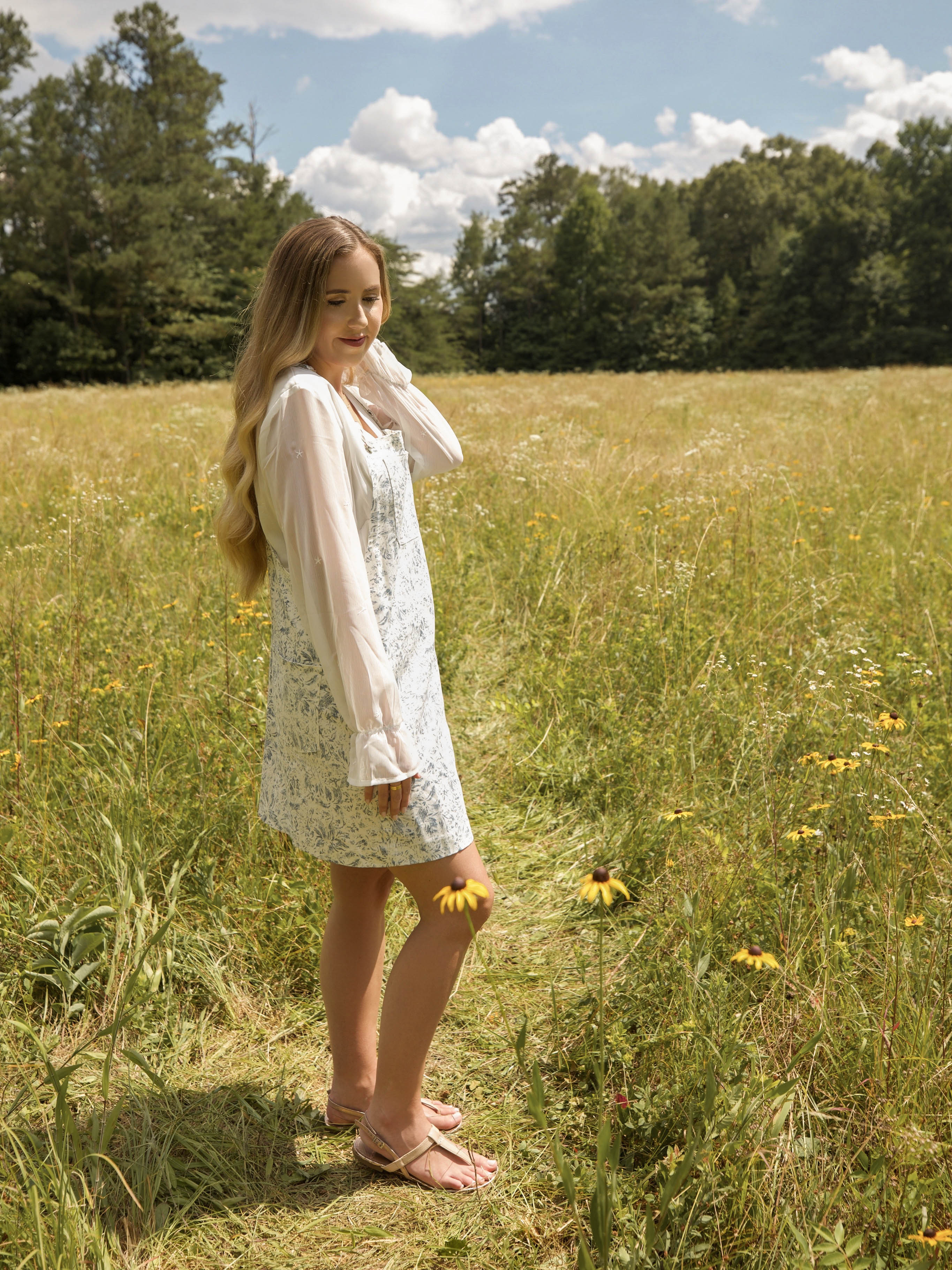 The Mia Overall Dress - Women's Feminine Boutique Dress