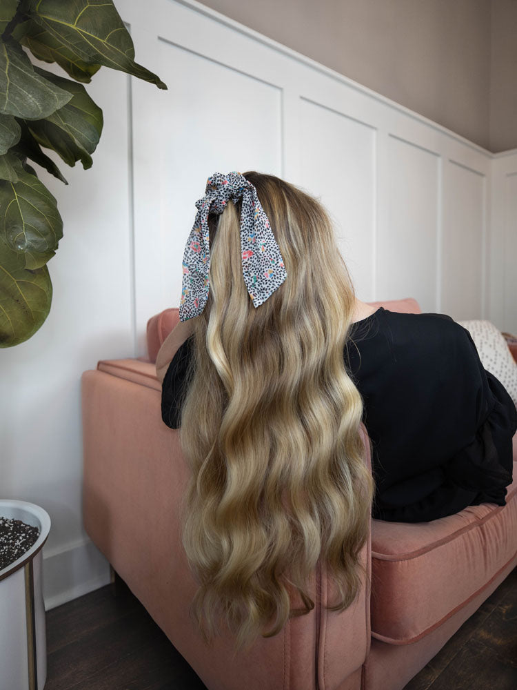 Mini Floral Hair Tie - Cute Boho Hair Accessory