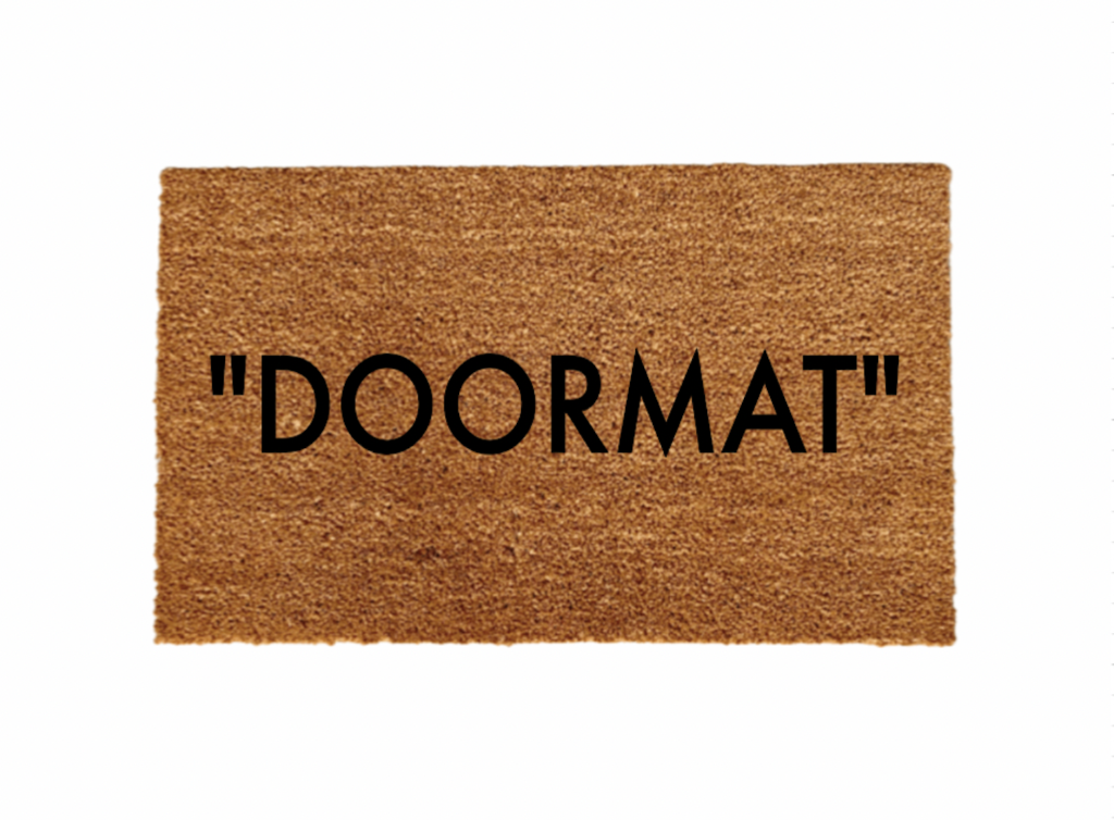 "Doormat" - Funny Cute Welcome Mat Front Door