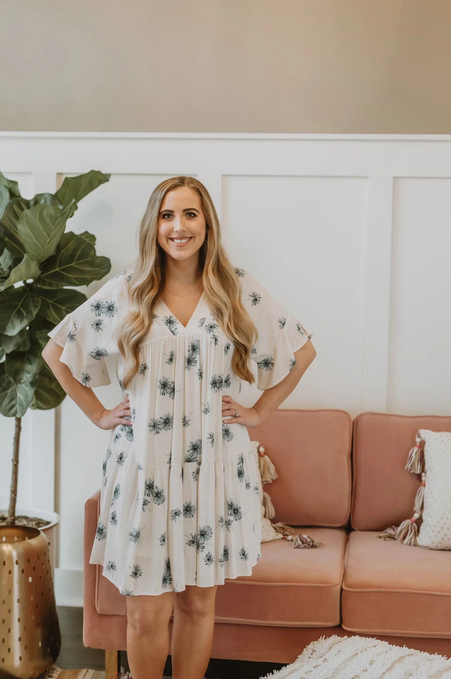 The Zarahlinda Dress - Women's Feminine Boutique Dress