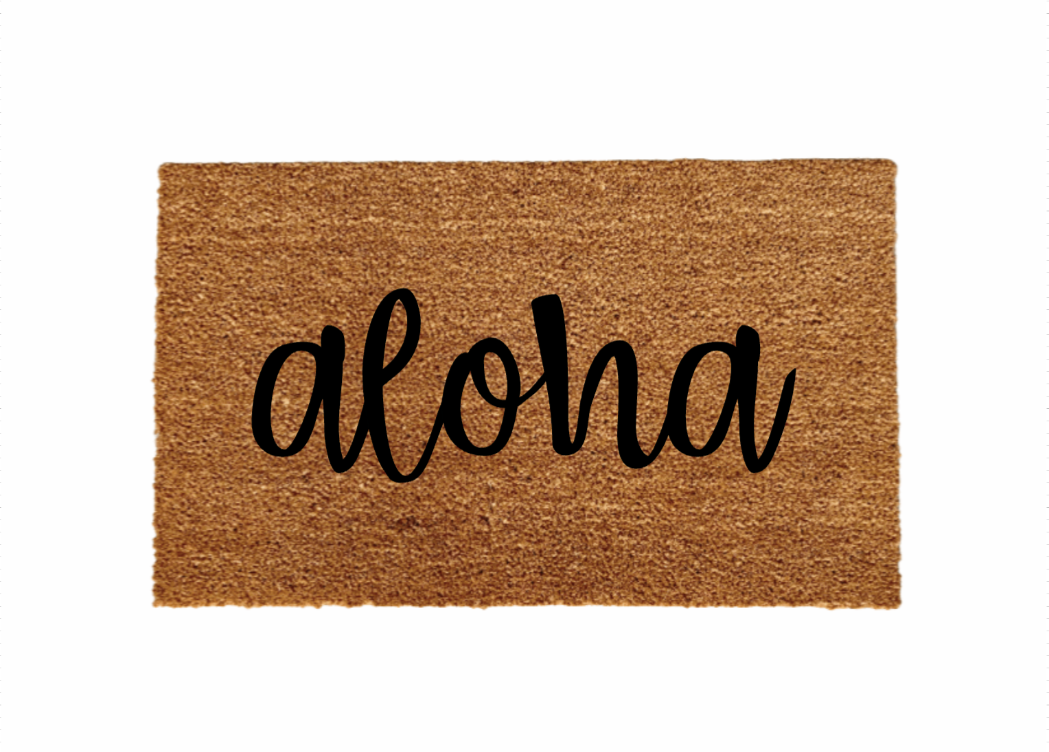 Aloha Doormat - Funny Cute Welcome Mat Front Door