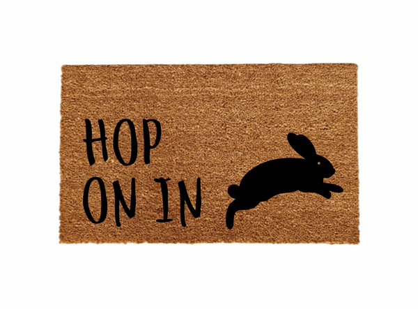 Hop on in Doormat