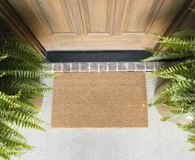 Custom Text Coir Doormat 
