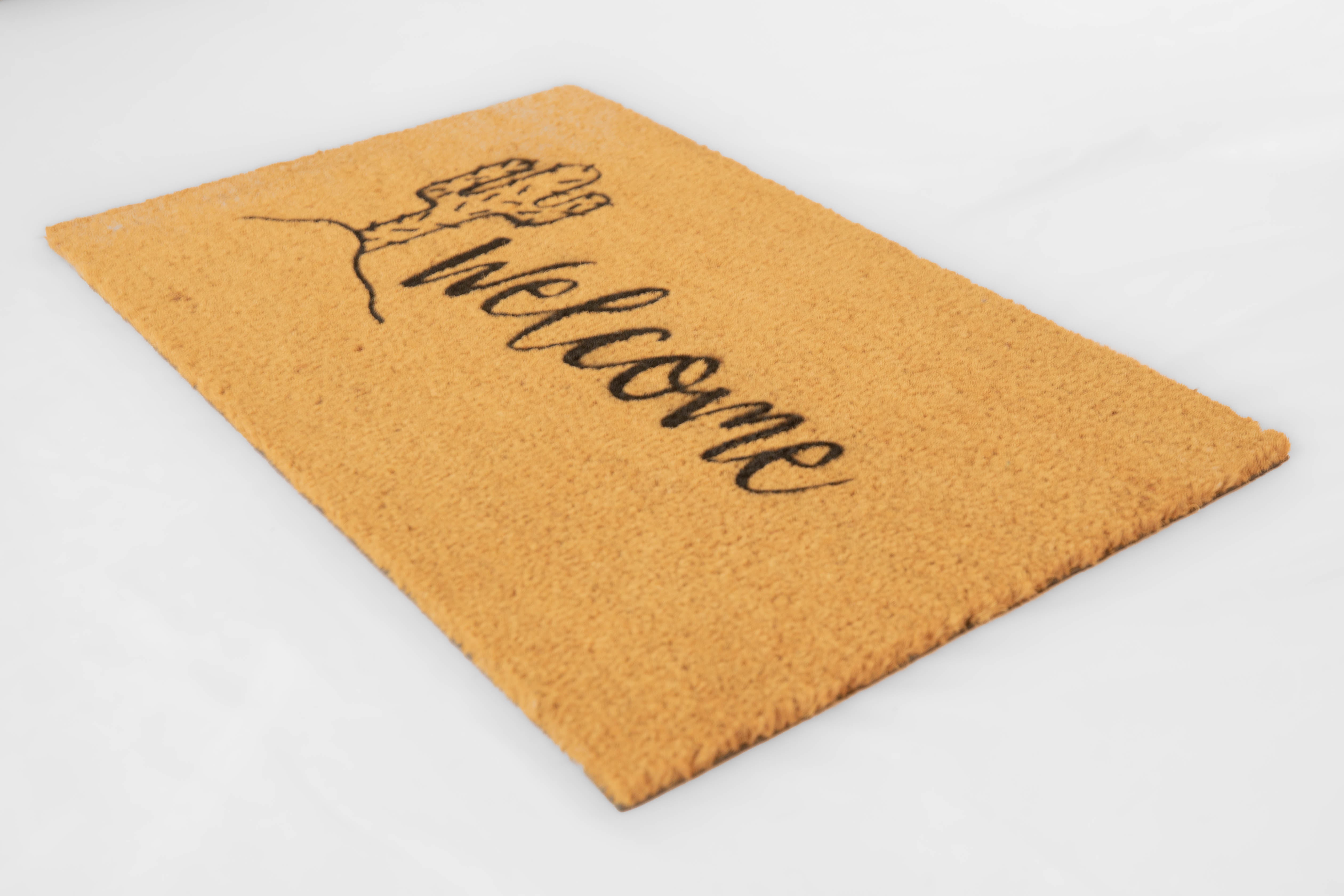 Cactus Welcome Cute Doormat 