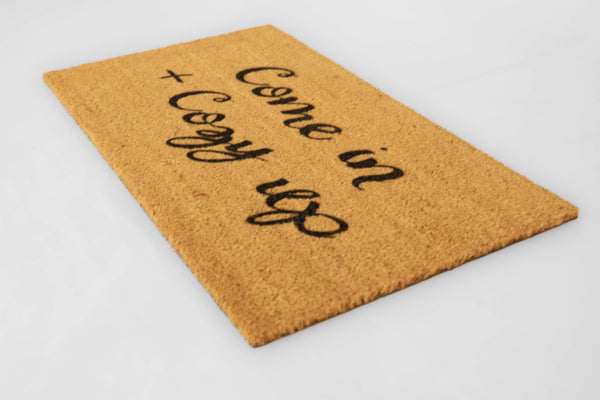 Come in and Cozy up Cute Doormat Fall Winter