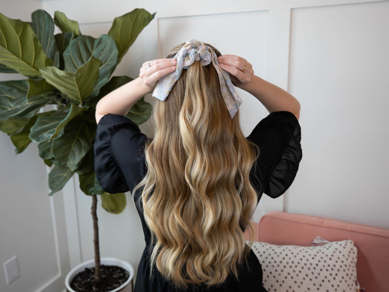 Sheer Chrys Hair Tie - Cute Boho Hair Accessory