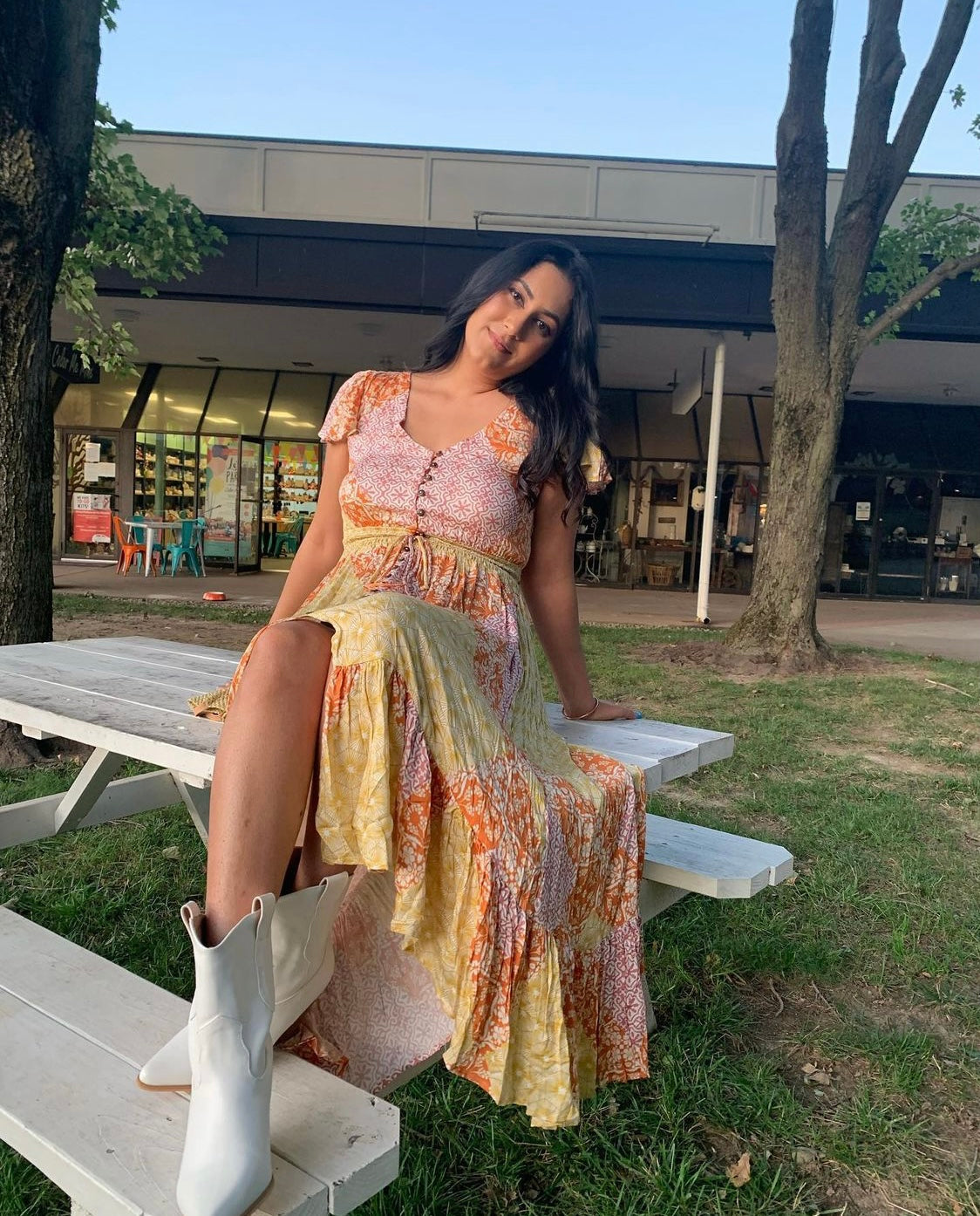 Lemon Maxi Dress - Women's Feminine Boutique Dress